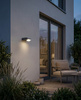 Ciemnoszary kinkiet elewacyjny LED IP54 NOVARA GREY Kaja Lighting  K-8256