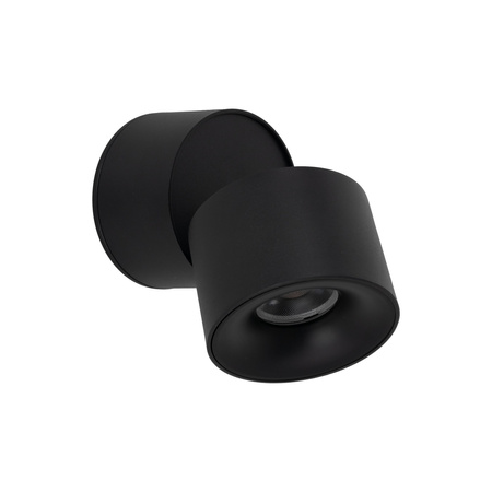 Czarna oprawa natynkowa ruchoma tuba LED 3000K SPARK BLACK 10W Tk Lighting 18146