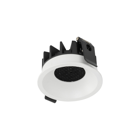 Białe okrągłe oczko sufitowe podtynkowe 8,6cm NEXUS WHITE CCT 12W Tk Lighting 18126