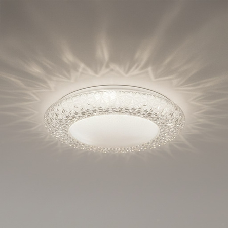 Plafon z neutralną barwą światła ROX 34W LED Ø480 Milagro ML2053