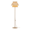 Lampa podłogowa w kolorze sabia KALUM WOOD + Juta średnica 45cm 1xE27 Tk Lighting 16225