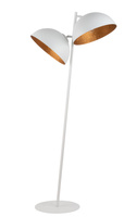 Sfera lampa podłogowa biały/miedziany Sigma 50334