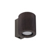 Kinkiet brązowy ryflowany jednokierunkowy EVE CORTE WOOD ORZECH 1xGU10 Tk Lighting 11780