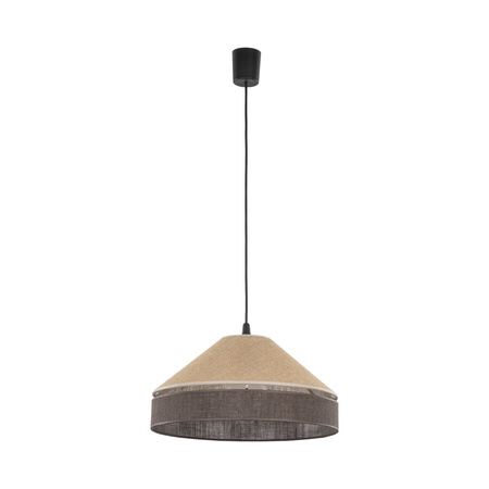 Lampa wisząca ELISS BLACK JUTA 1xE27 Tk Lighting 10874