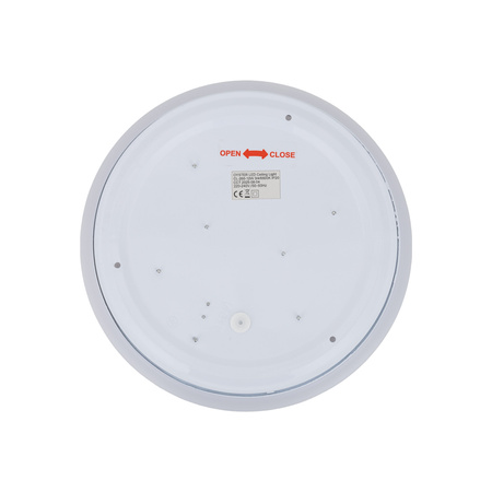 Okrągły plafon sufitowy o średnicy 26cm zmiana barwy światła OYSTER LED 12W Tk Lighting 18220