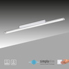 Kinkiet lampa nad lustro do łazienki chrom 80cm TIMON IP44 Paul Neuhaus 9108-17 ze ściemniaczem