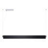 Czarna lampa wisząca liniowa 104cm NORMAN XL BLACK AZZARDO AZ4180