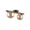Oprawa sufitowa, kinkiet ESTERA WOOD ORZECH BURSZTYN 2XG9 Tk Lighting 11092