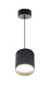 Czarna lampa wisząca tuba 8,2cm na żarówkę GX53 Polar P088PL-GX53-B Maytoni