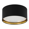 Lampa sufitowa, plafon BILBAO BLACK 45cm TK Lighting 3376