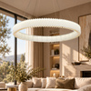 Lampa wisząca złota Deluxe okrąg 90cm 45W LED Milagro ML2781