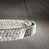 Lampa wisząca kryształowy ring 80cm 3000K LUXORA LED Nowodvorski 11706