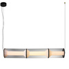 Lampa wisząca Aeris 3 linia transparent LED CCT Light Prestige LP-2137/3L TR