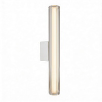 Kinkiet Linea szklana tuba 45 cm biały LED CCT Light Prestige LP-0510/1W-45 WH