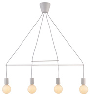 ALTO LAMPA WISZĄCA 4X40W E27 BIAŁY MATOWY Candellux 34-70906