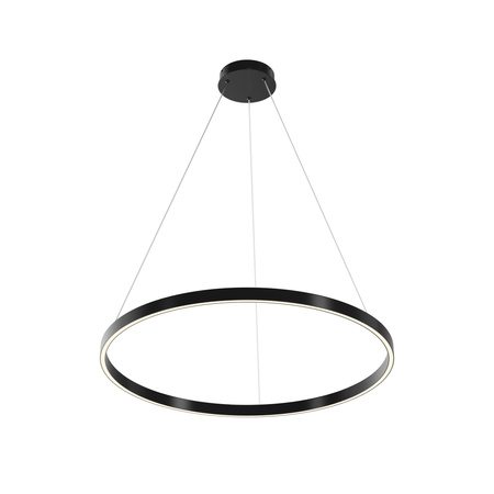 Lampa wisząca duży 80cm ring w kolorze czarnym LED 3000K/4000K Rim MOD058PL-L42BK Maytoni