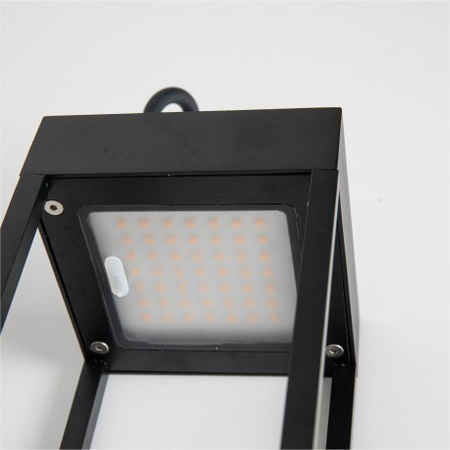 Lampka przenośna zewnętrzna ładowana przez USB HEDDA IP54 BK AZZARDO AZ5700