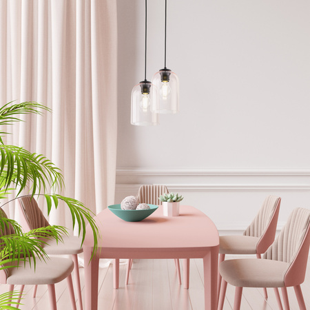 MOLLY PINK LAMPA WISZACA 1 TK Lighting 10296