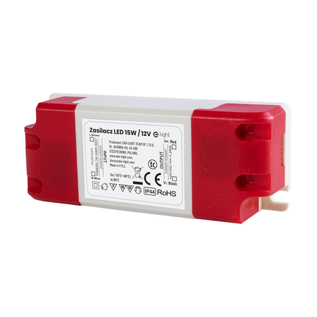 ZASILACZ LED 15W IP44 Eko-Light EKZAS0419