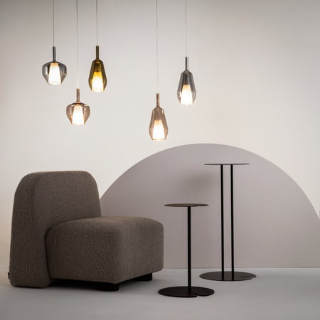 Pojedyńcza lampa wisząca szklany złoty klosz 1xE27 Duality MOD271PL-01B7 Maytoni
