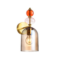 Kinkiet Tropea bursztynowy 1xE27 Light Prestige LP-2004/1W AM
