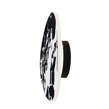 Kinkiet dekoracyjny z marmuru MARBLES 6W 3000K CZARNY MAXLIGHT W0391