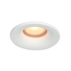 Okrągłe białe oczko podtynkowe IP44 1xGU10 Barto Italux DL-60327-IP44-WH