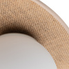 Lampa sufitowa Carter 3xE14 Natural Milagro MLP0227
