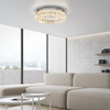 Chromowana okrągła lampa sufitowa 40cm KULUNKA LED 3000K z funkcją SwitchMo Just Light 15204-17