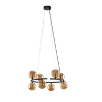ANABELLE BROWN LAMPA WISZĄCA 8 TK Lighting 6572