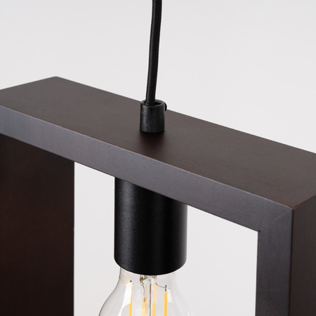 Lampa wisząca ARIES wenge Sollux SL.1311