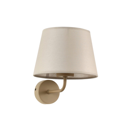 Kinkiet w kolorze sabia z abażurem 1xE27 MAJA SABIA Tk Lighting 11595
