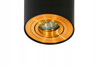 Czarno-złota tuba sufitowa BROSS 1 BK/GO AZZARDO AZ2955