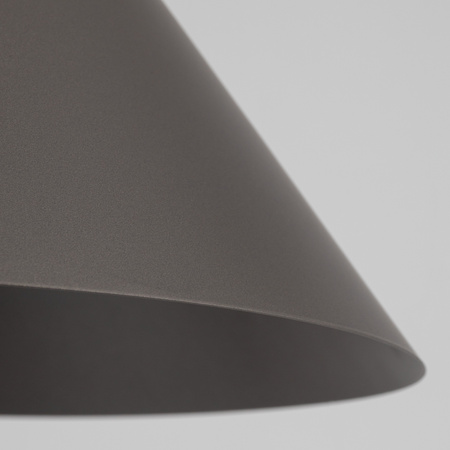 Lampa wisząca metalowy stożek w odcieniu brązu 26cm CONO M NEW BROWN 1XE27 Tk Lighting 11376