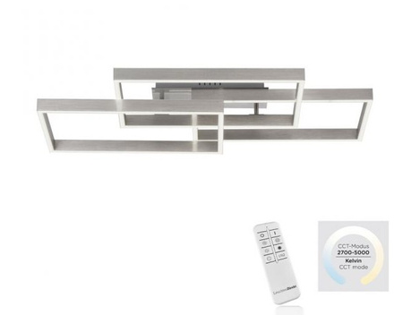 Lampa sufitowa PAAN LED prostokąty podświetlenie sufitu Paul Neuhaus 6232-55 sterowana pilotem