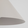 Lampa wisząca metalowy stożek o średnicy 33,5cm CONO L KASZMIR 1XE27 Tk Lighting 11381