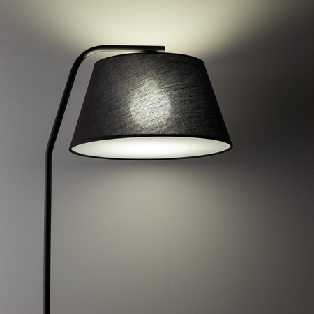 Lampa podłogowa 160cm z czarnym abażurem 1xE27 FORMO BLACK Tk Lighting 16185