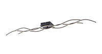 Lampa sufitowa WAVE LED czarna Leuchten Direkt 15167-18