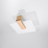 Plafon LAPPO naturlane drewno Sollux SL.1095