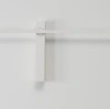 Biały kinkiet ruchomy profil LED podświetlający ściane CASTOR WALL 70 CCT SWITCH WH AZZARDO AZ7086