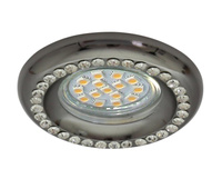 SOC-03 BK GU10 50W 230V OPR.STROP.STAŁA OKRĄGŁA ODLEW Candellux 2251066