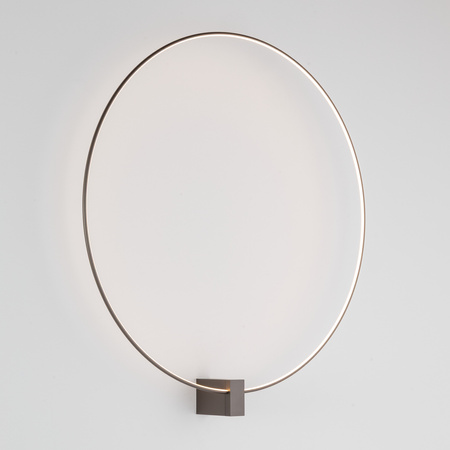 Kinkiet brązowy okrąg LED o średnicy 80cm VEXA BROWN 30W Tk Lighting 18309