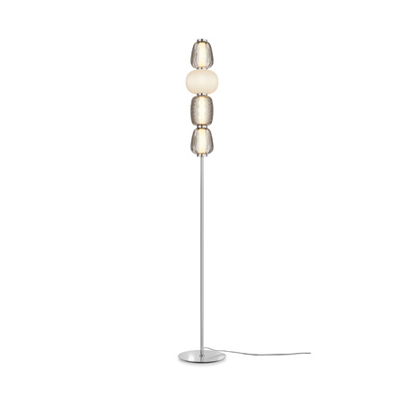 Lampa podłogowa LED 3000K ze szklanymi kloszami do salonu Pattern MOD267FL-L32CH3K Maytoni