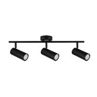 Colly lampa sufitowa czarny 3x15w gu10 klosz czarny Candellux 93-01634