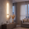 Cienki biały kinkiet 88cm podświetlający ściene LIXA WHITE KINKIET LED 12W 1xLED Tk Lighting 18296