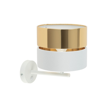 Kinkiet HILTON WHITE/GOLD TK Lighting 4770
