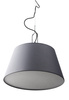 Lampa wisząca szary stożkowy abażur ALICANTE GR AZZARDO AZ2294