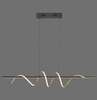 Lampa wisząca spirala mosiądz/czarny EMANDA LED 3000K z funkcją SwitchMo Just Light 19113-68