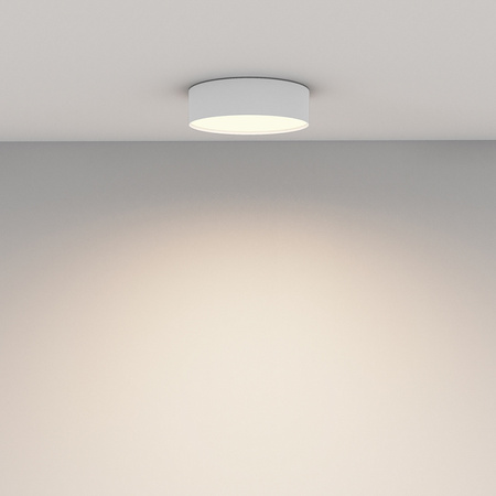 Biały okrągły plafon o średnicy 22cm LED 3000K Zon C032CL-24W3K-RD-W Maytoni