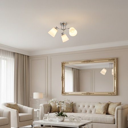 Trzypunktowa lampa sufitowa Pafos 3xE27 Milagro ML2260